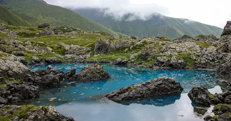 Abudelauri lakes