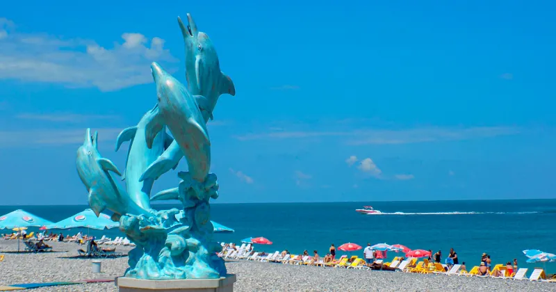 Beach in Batumi