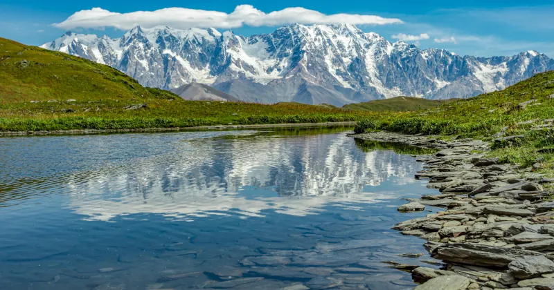 A lake in Svaneti