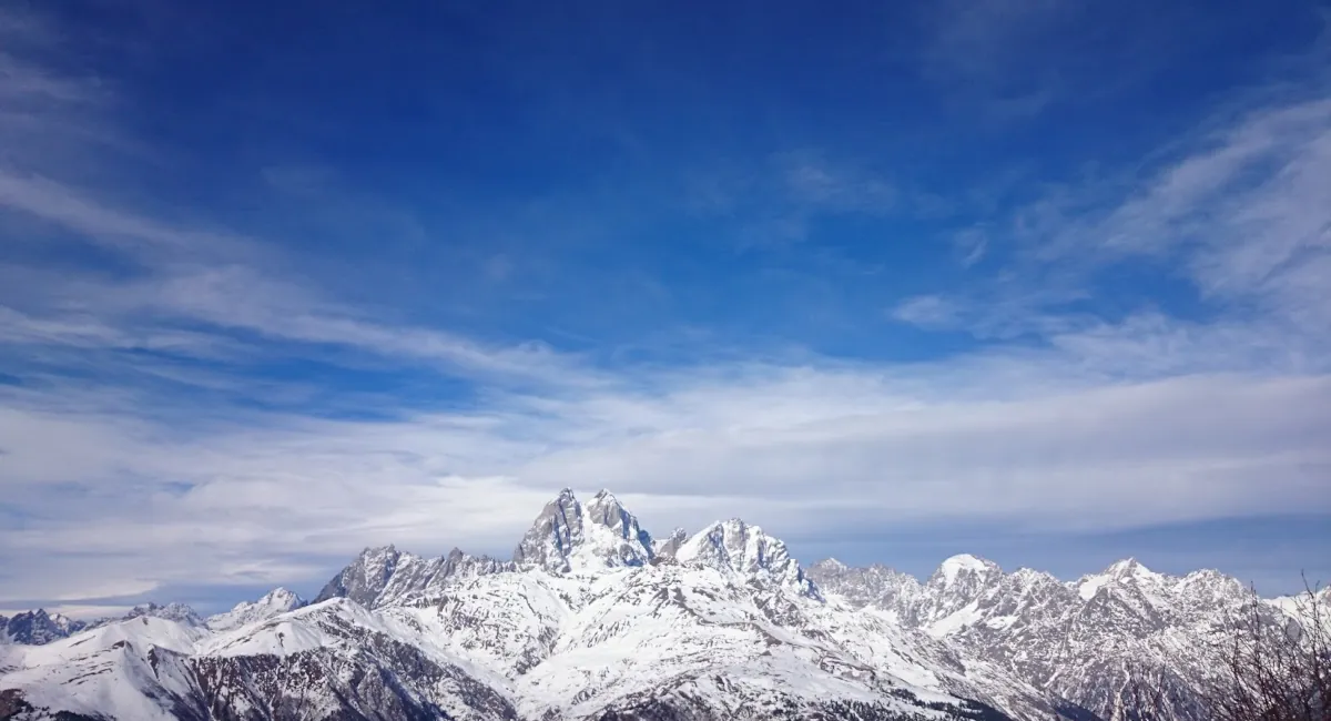 Mountains in Svaneti