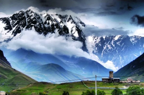 Mountains in Svaneti