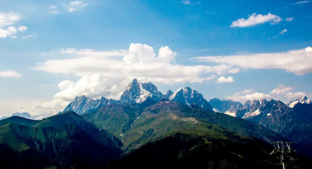 Mountains in Svaneti