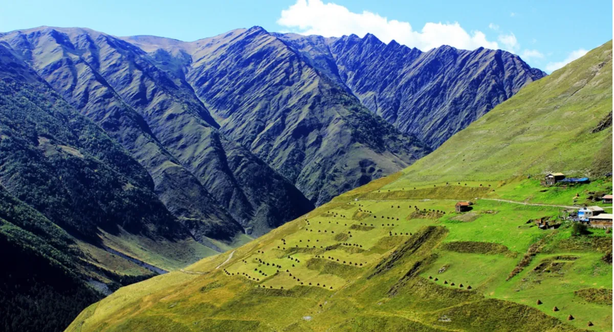 Mountains in Tusheti