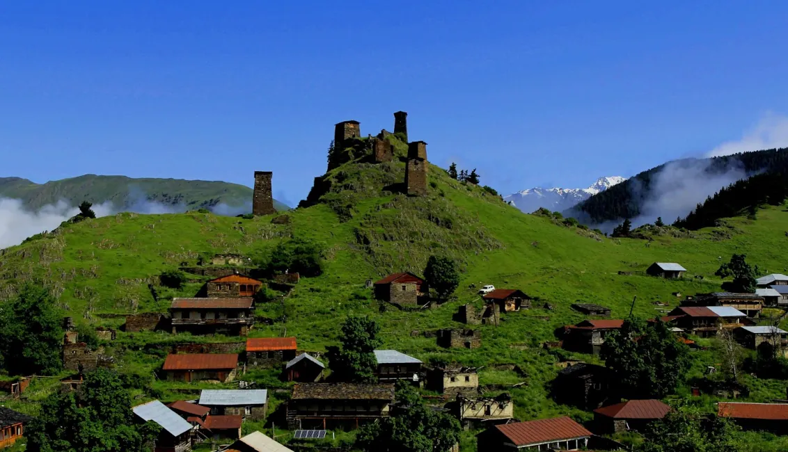 A view in Tusheti