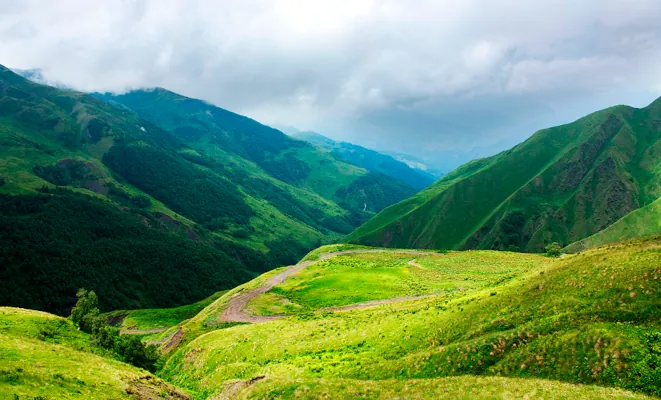 Hills in Tusheti